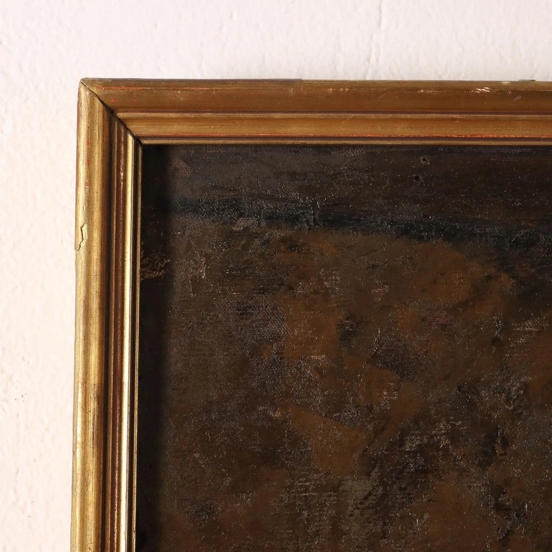 Ancient Painting G. Sottocornola '800 Interior of a Stable Canvas - Stable interior | Art | 19th Century