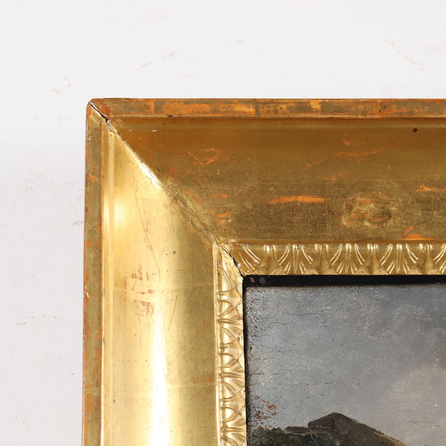 Antique Painting Signed G. Canella Historical Subject 1840 ca. - Clash between Military and Guerrillas in Spain | Art  19th Century