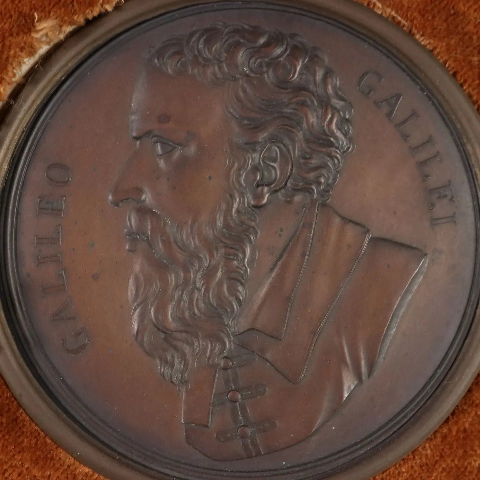 Antique Medals Copper Famous Italian Men Italy XIX Century | Art | 19th Century