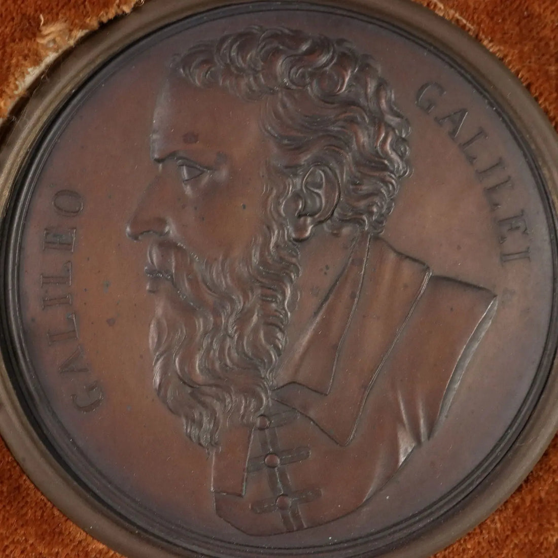 Antique Medals Copper Famous Italian Men Italy XIX Century | Art | 19th Century