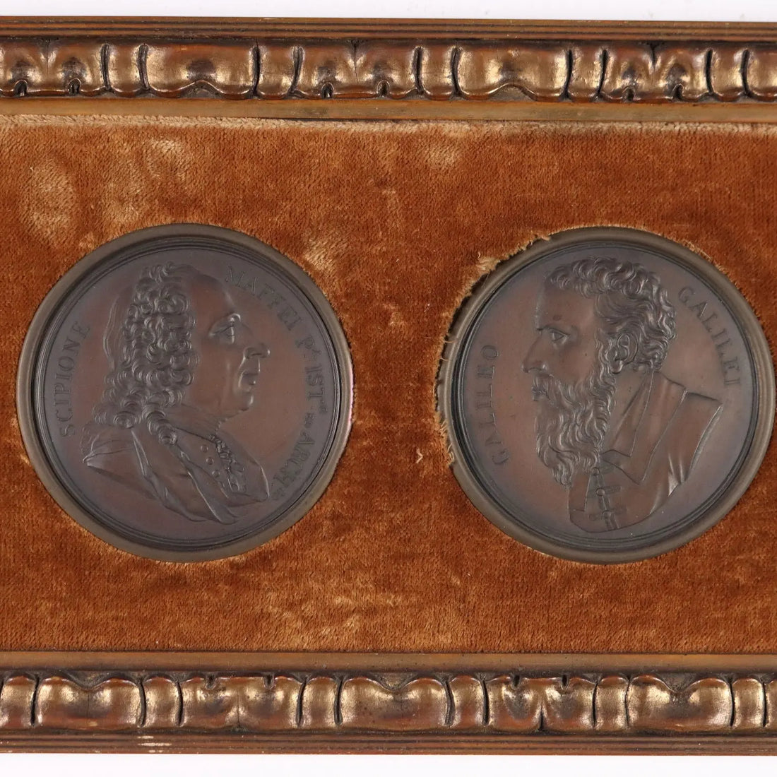 Antique Medals Copper Famous Italian Men Italy XIX Century | Art | 19th Century