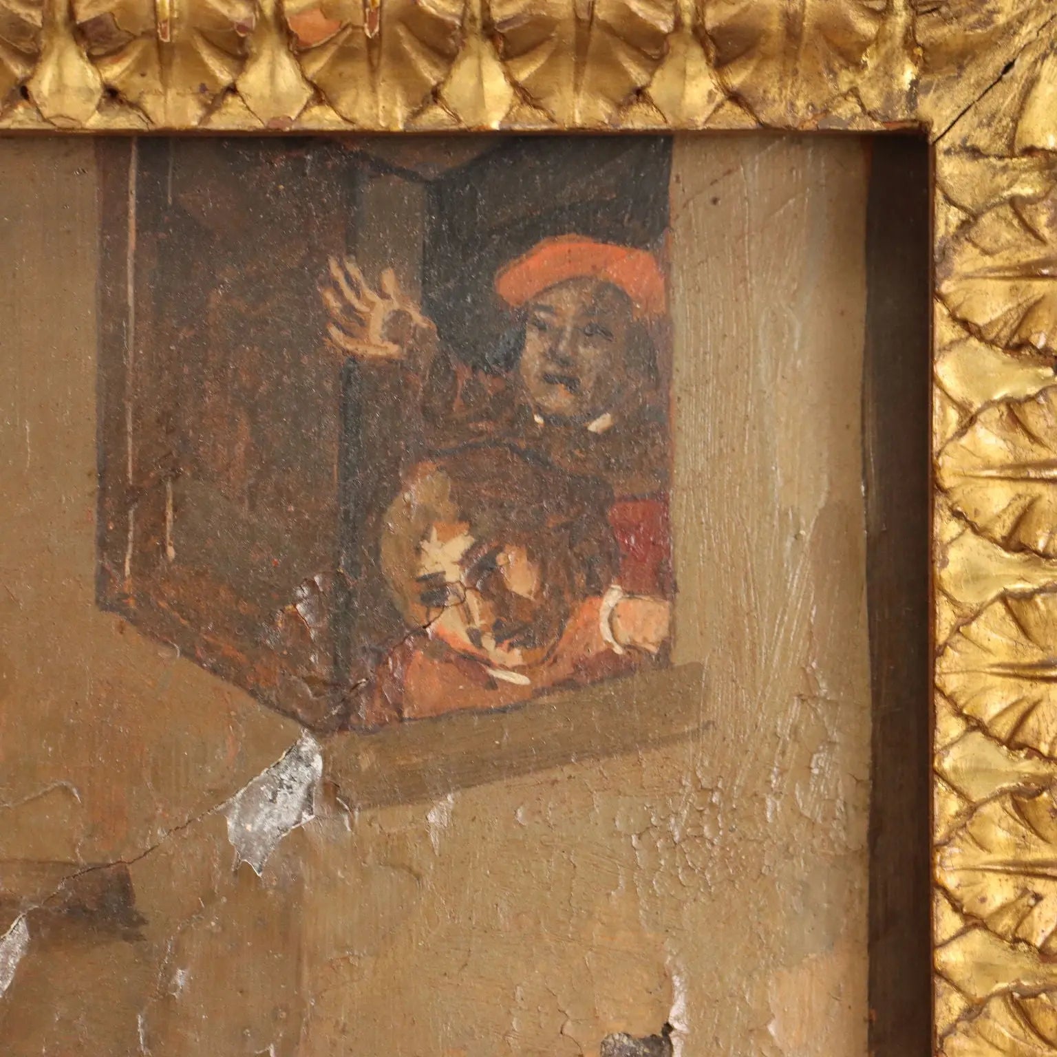 Painting 'Twelfth Night the King Drinks' Copy from David Teniers '800 - Copy from David Teniers II | Art | 19th Century