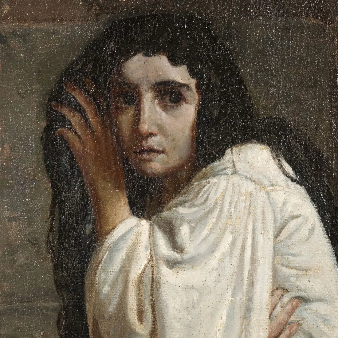 Esmeralda in the Tower of Notre-Dame Antique Painting XIX Century | Art | 19th Century