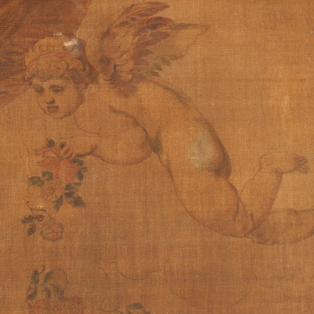 Antique Tapestry on Canvas Reading the Letter XIX Century - Reading the Letter | Art | 19th Century