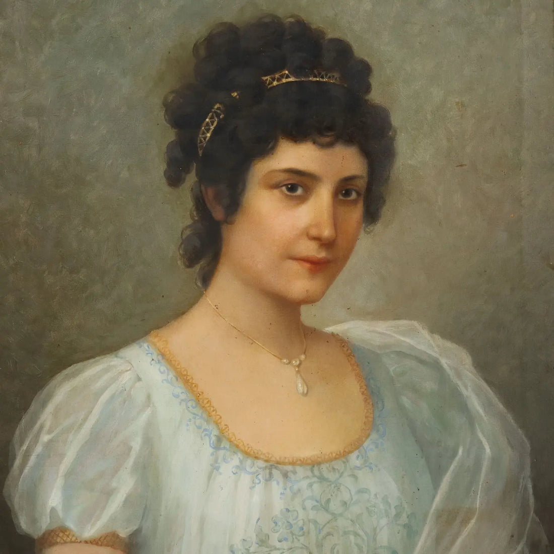 Antique Painting Signed Scifoni Oil on Canvas Italy XIX Century | Art | 19th Century