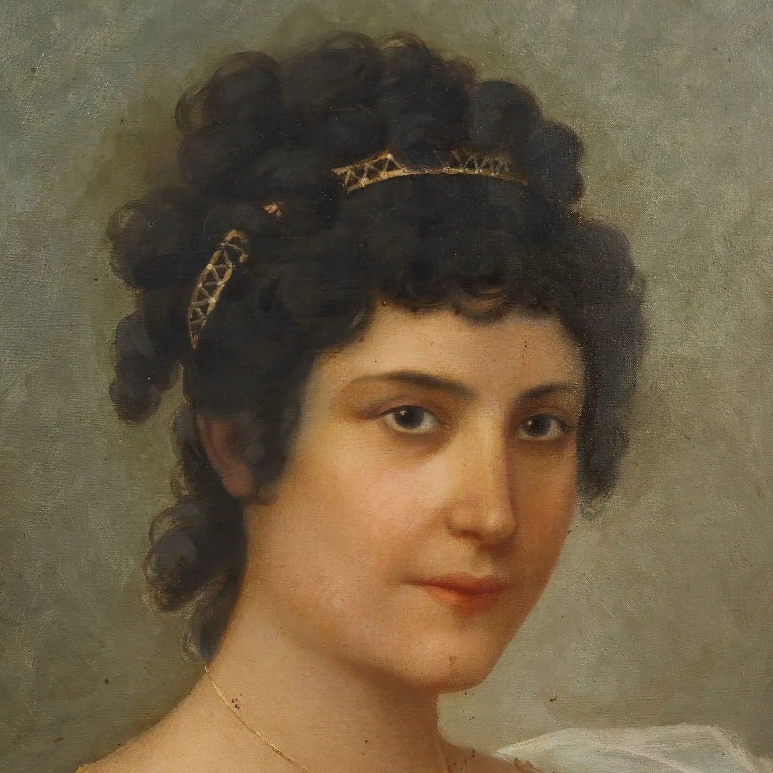 Antique Painting Signed Scifoni Oil on Canvas Italy XIX Century | Art | 19th Century