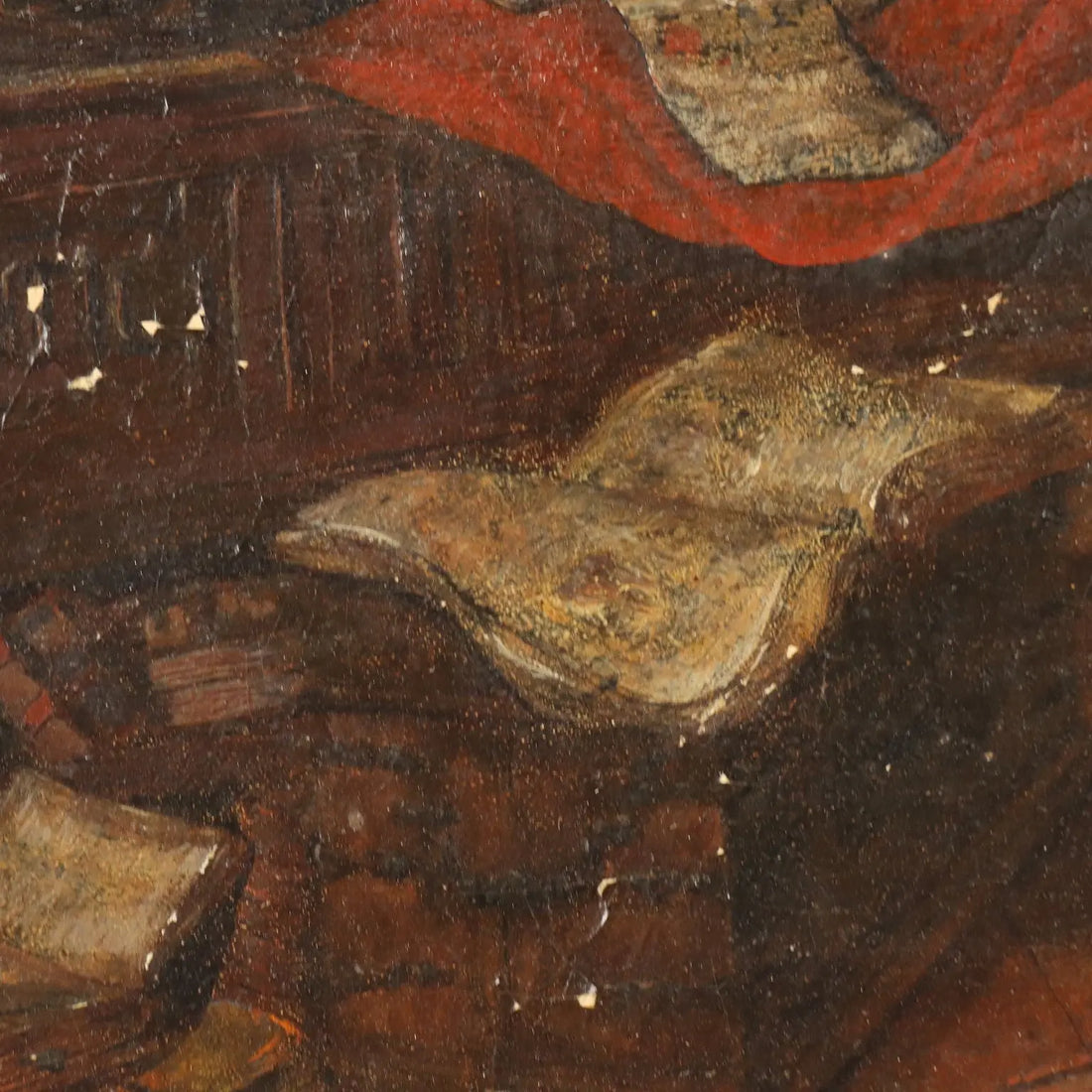 Antique Painting Signed Jeno Chemendy Monk XIX Century - Interior with Monk | Art | 19th Century