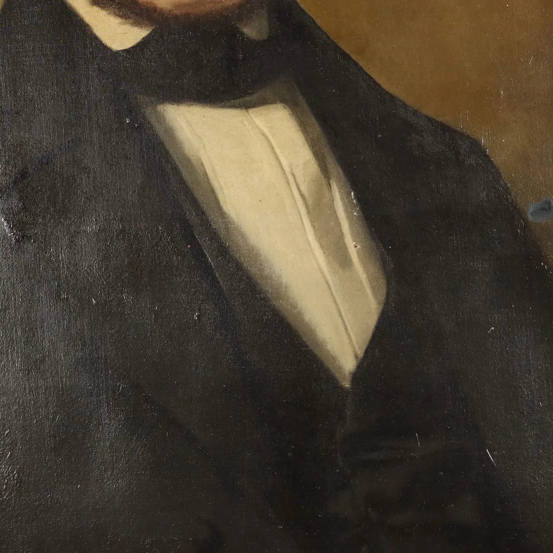 Antique Painting Signed Germain Paget Oil on Canvas France 1848 - Male Portrait 1848 | Art | 19th Century