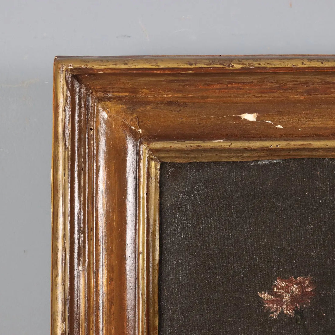 Antique Painting Vase with Fruit and Flowers Oil on Canvas XIX Century | Art | 19th Century