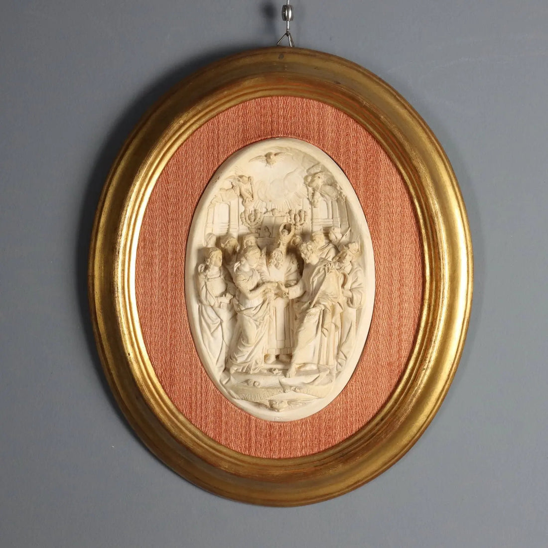 Antique High Relief Wedding of Joseph and Mary Italy XIX Century | Art | 19th Century