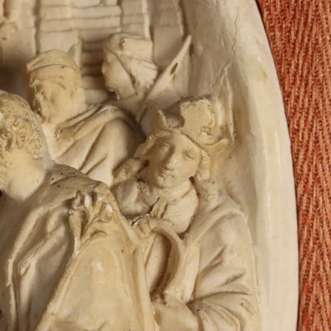 Antique High Relief Wedding of Joseph and Mary Italy XIX Century | Art | 19th Century