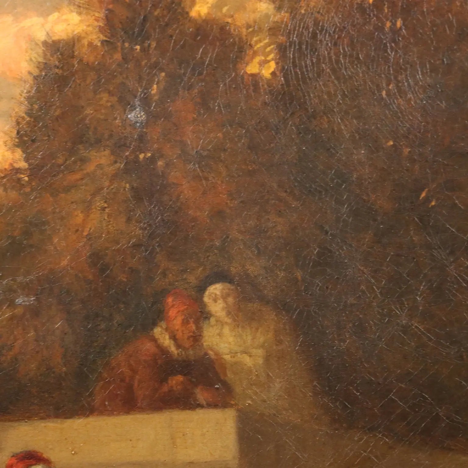 Antique Painting The Presentation Oil on Canvas French School '800 | Art | 19th Century