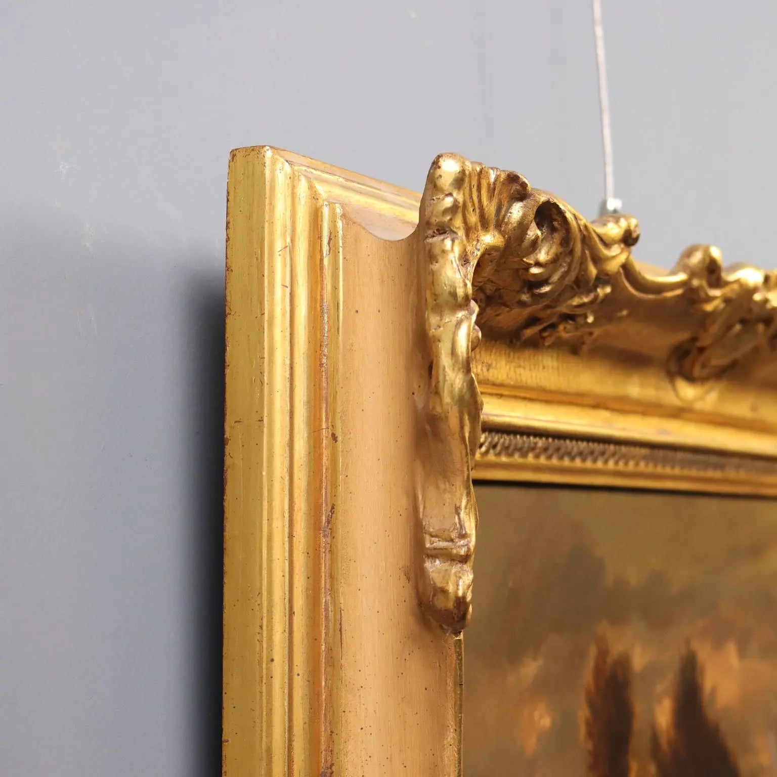 Antique Painting The Presentation Oil on Canvas French School '800 | Art | 19th Century