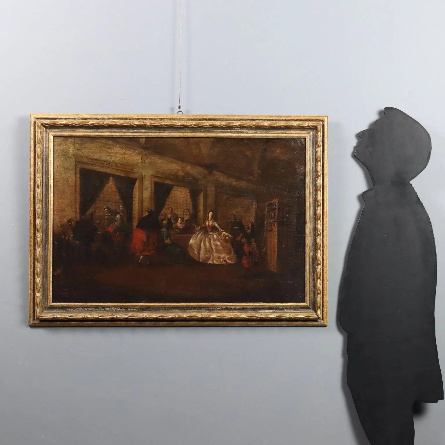 Antique Painting The Parlour of the Nuns of San Zaccaria '800 - Copy from Francesco Guardi | Art | 19th Century