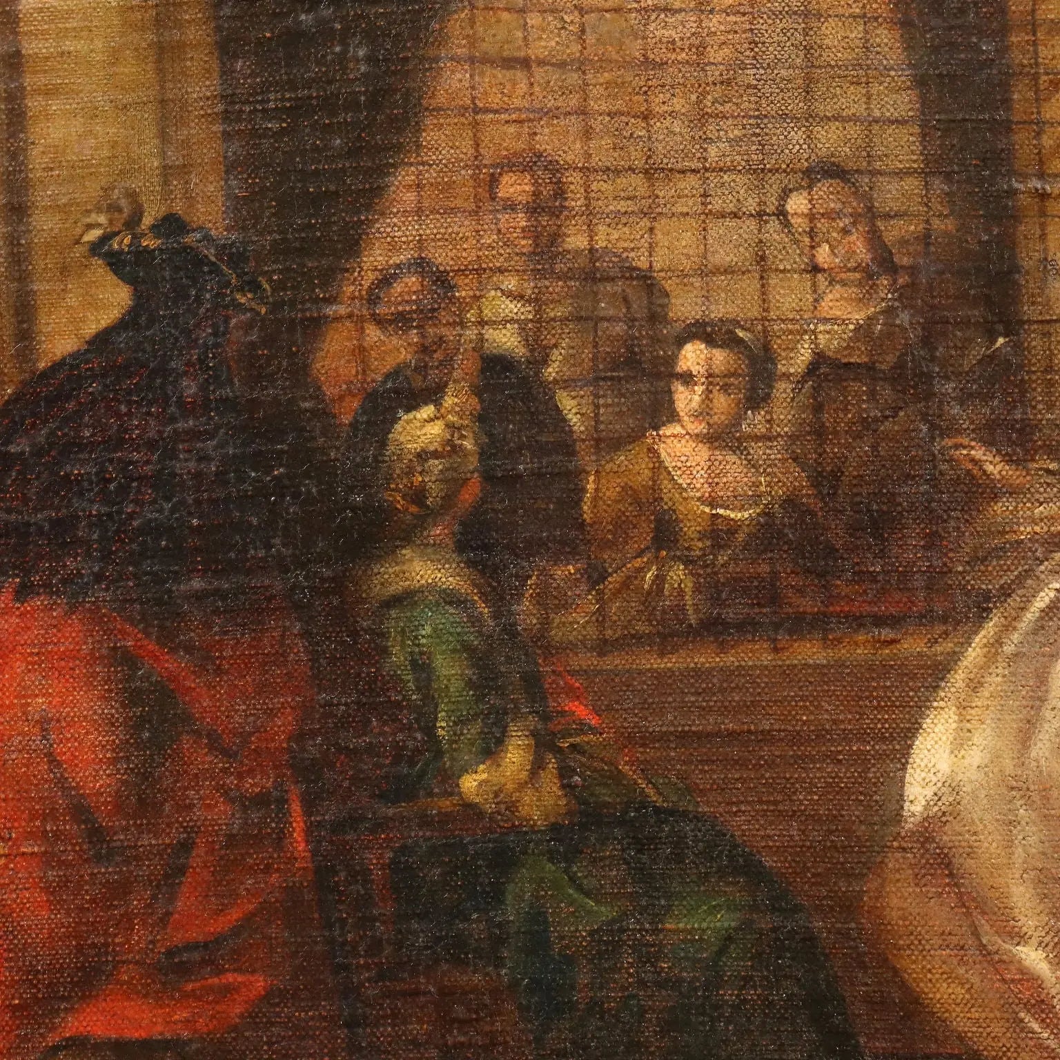 Antique Painting The Parlour of the Nuns of San Zaccaria '800 - Copy from Francesco Guardi | Art | 19th Century