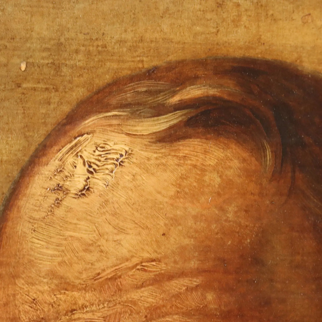 Antique Painting Signed Filippo Marsigli Oil on Paper 1840 ca.