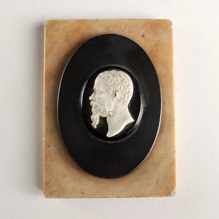 Antique Cameo with the Face of Vittorio Emanuele II XIX Century | Art | 19th Century