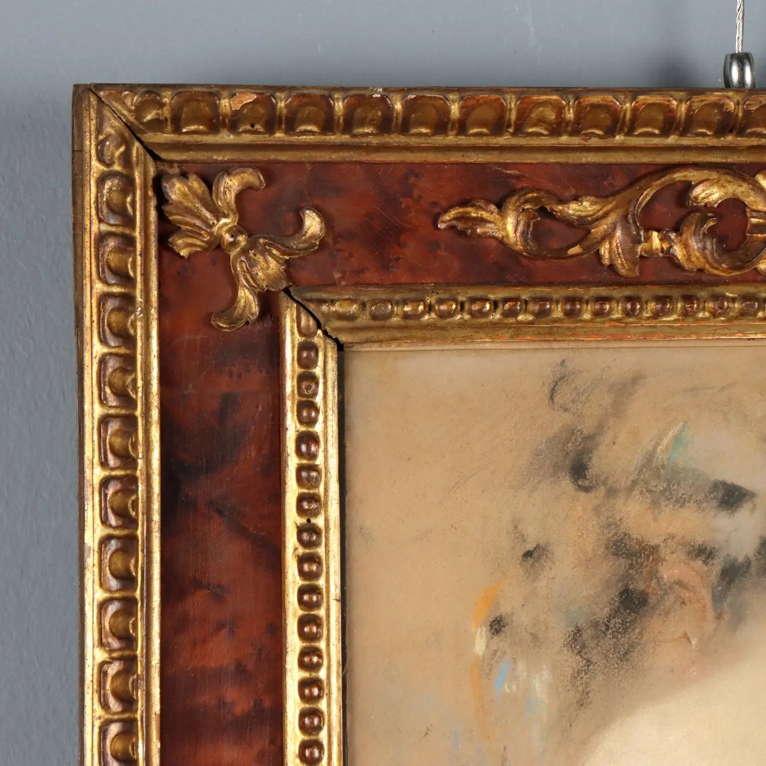 Antique Painting Signed Vincenzo Caprile Female Nude XIX Century