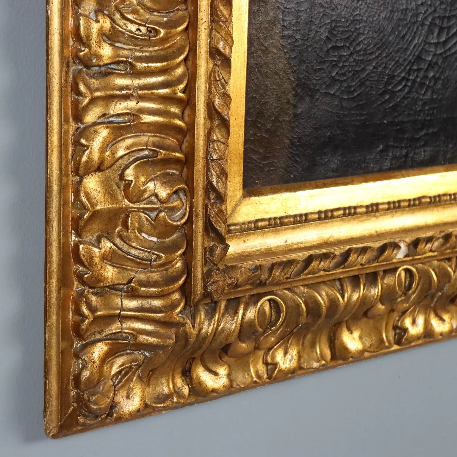 Antique Painting Signed Vittorio Tessari Oil on Canvas Italy 1898