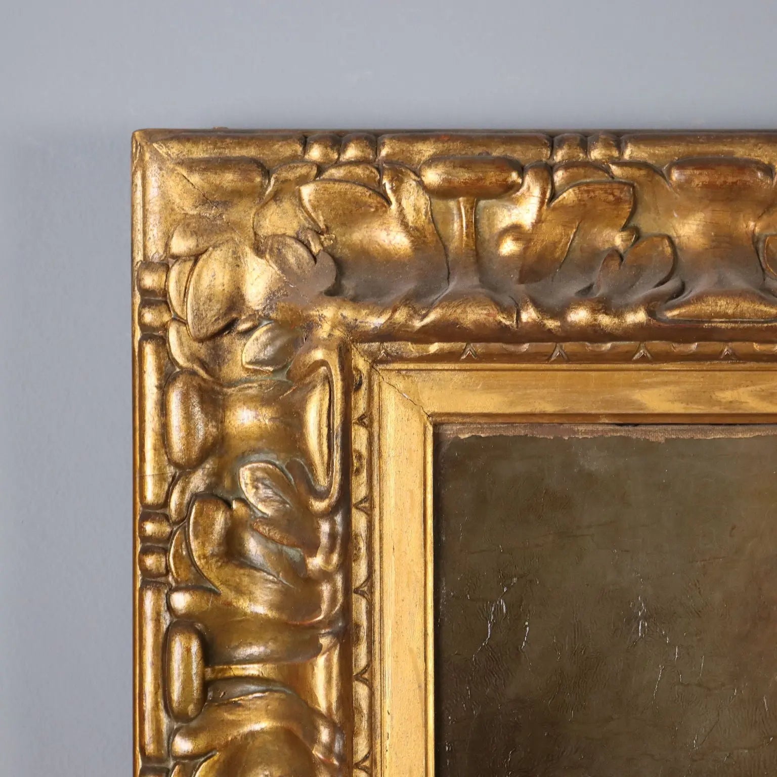 Antique Painting Male Portrait Oil on Canvas Italy XIX Century