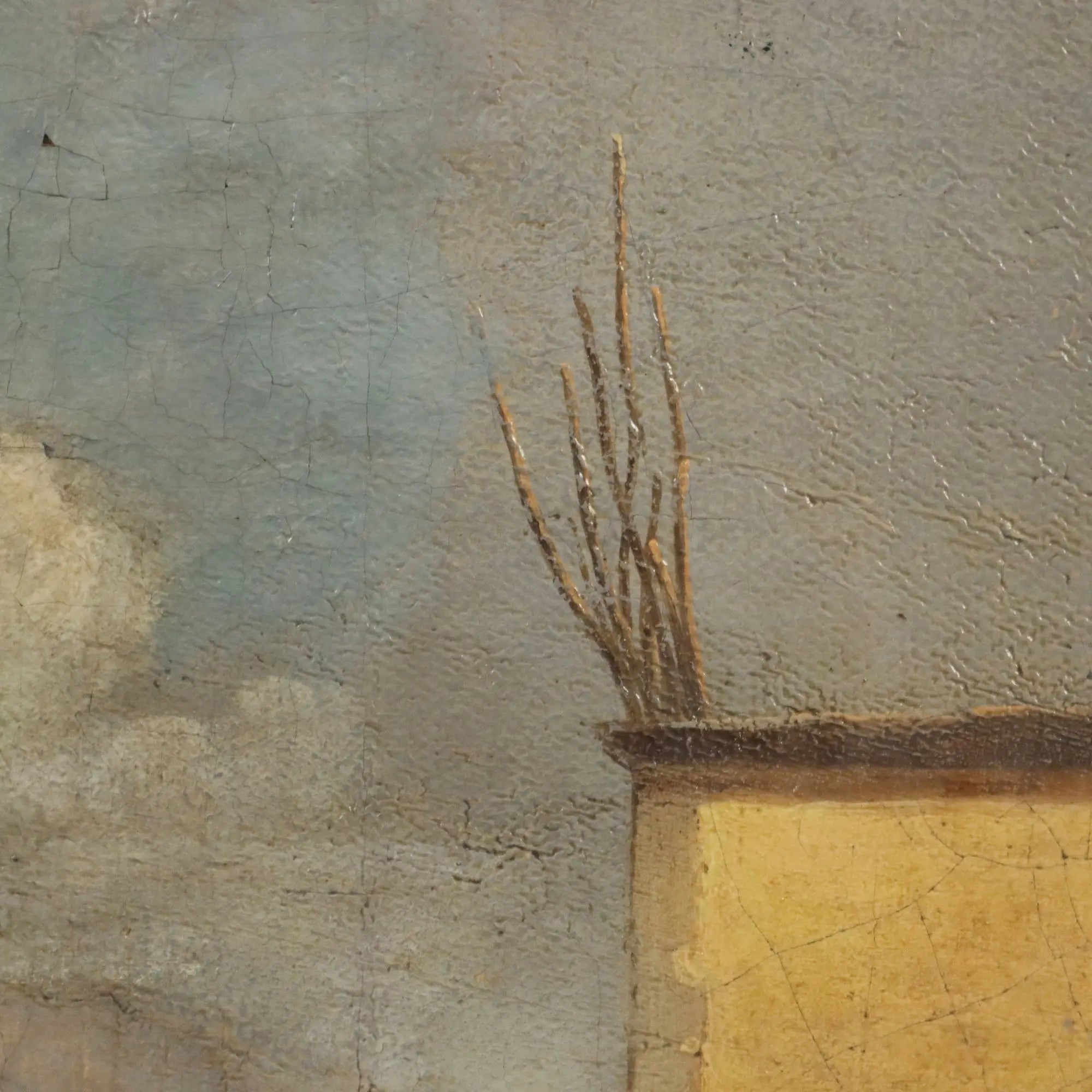 Antique Painting Signed Giuseppe Canella Lecco Pier 1837