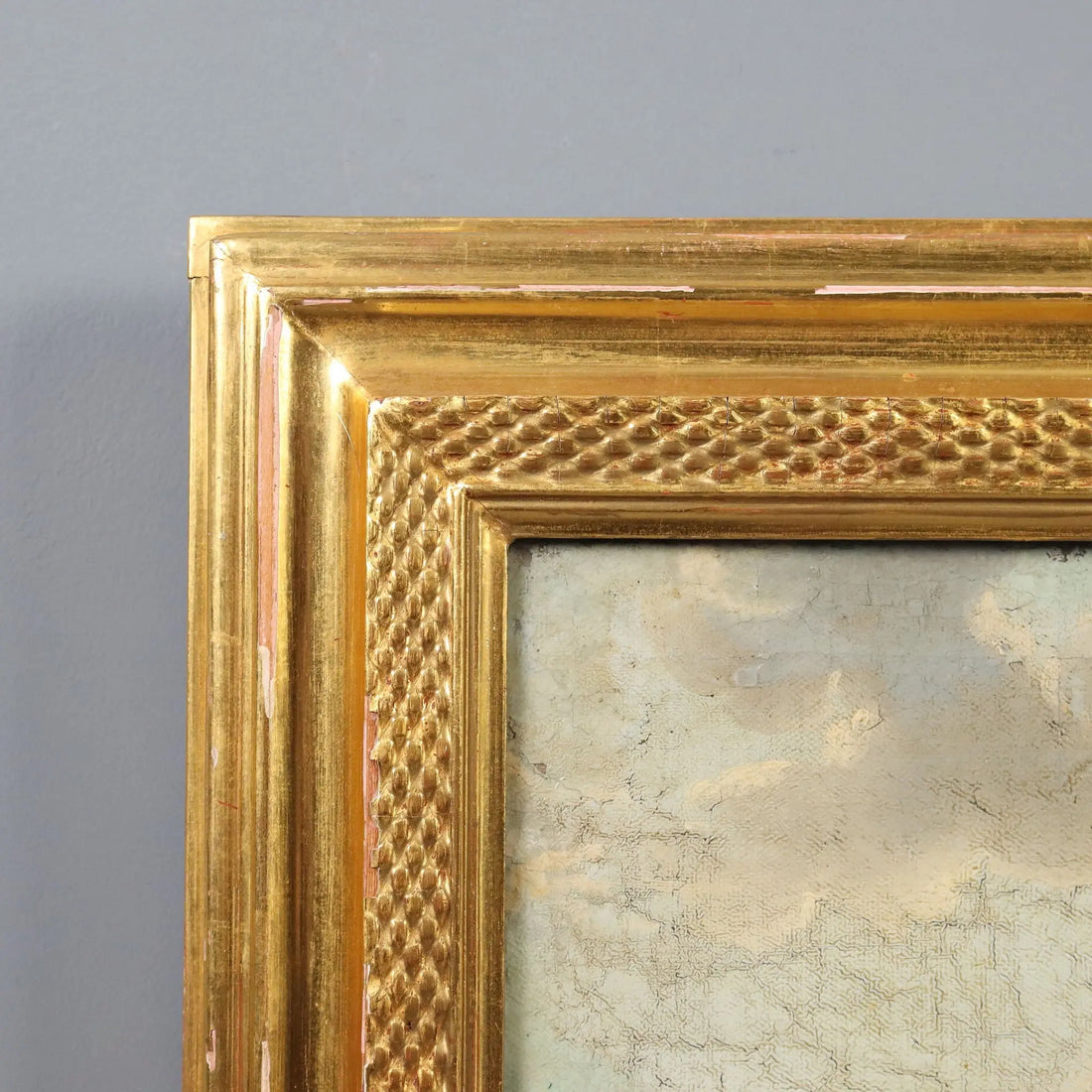 Antique Painting Signed Giuseppe Canella Lecco Pier 1837