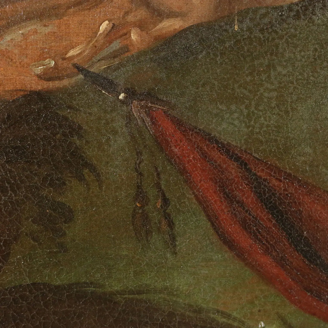 Battle Scene Oil On Canvas 17th Century | Art | Antique Painting