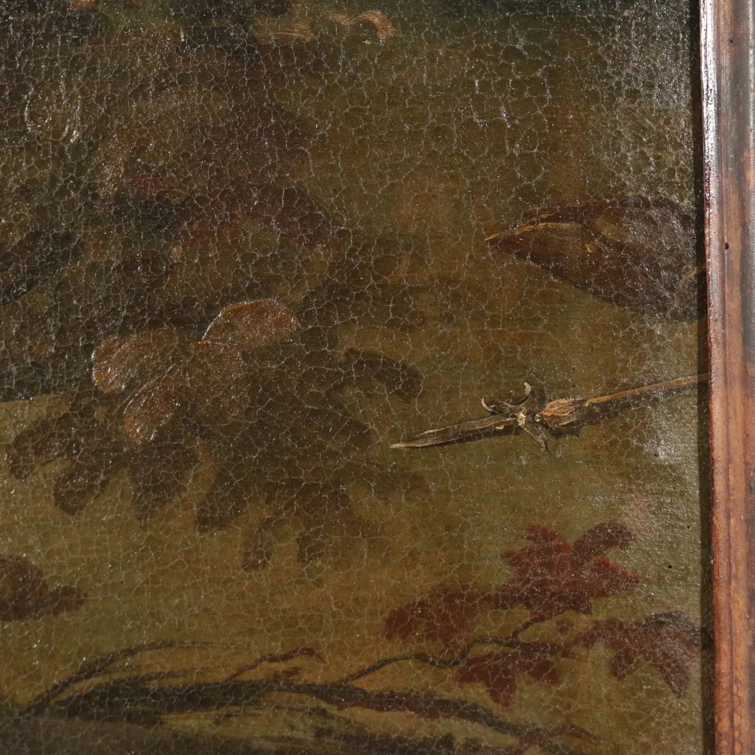 Battle Scene Oil On Canvas 17th Century | Art | Antique Painting