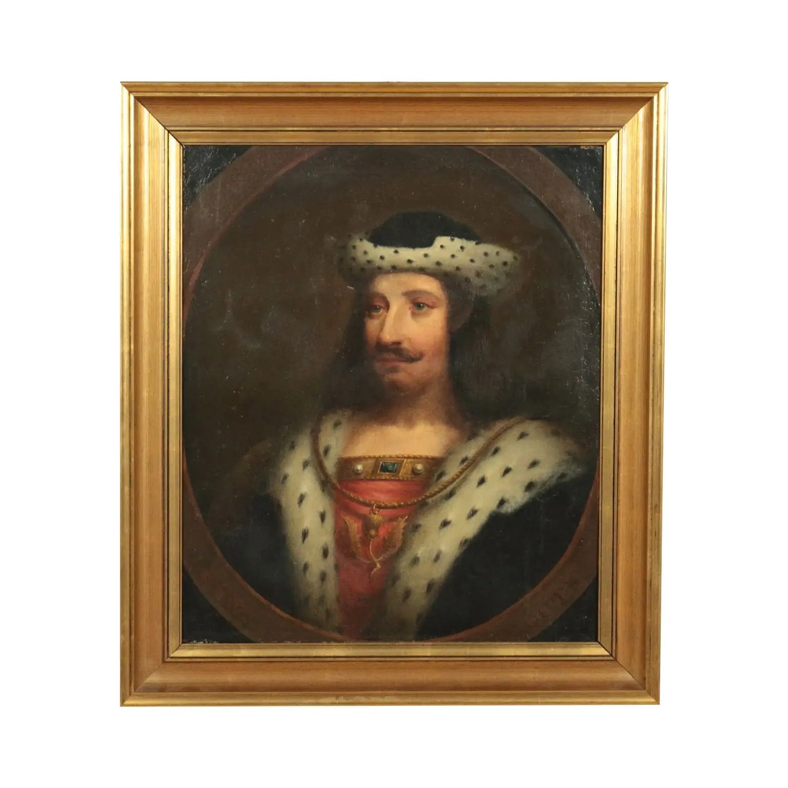 Portrait Of A Scottish Monarch Oil On Canvas 19th Century | Art | Antique Painting