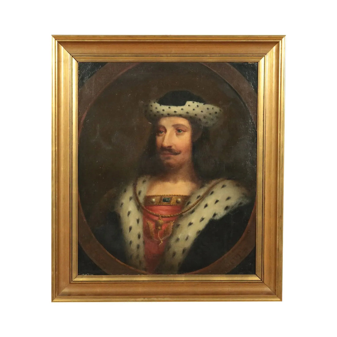 Portrait Of A Scottish Monarch Oil On Canvas 19th Century | Art | Antique Painting