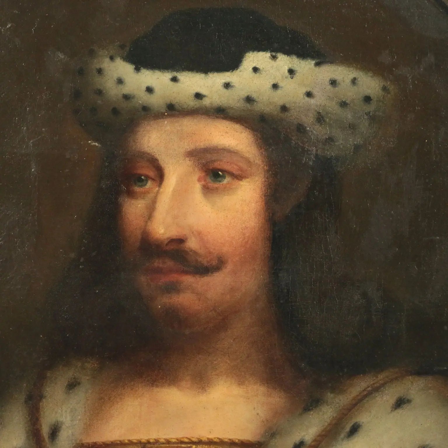 Portrait Of A Scottish Monarch Oil On Canvas 19th Century | Art | Antique Painting