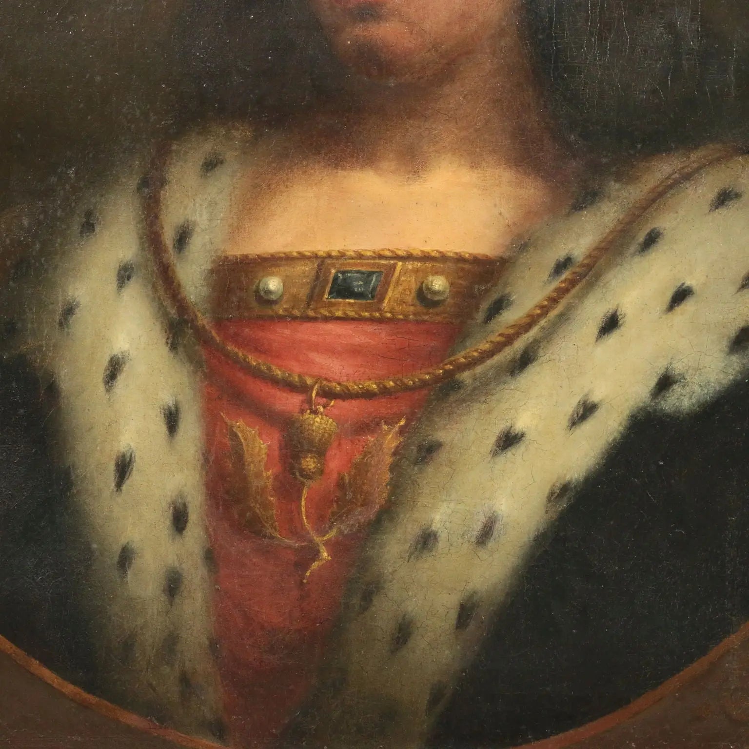Portrait Of A Scottish Monarch Oil On Canvas 19th Century | Art | Antique Painting