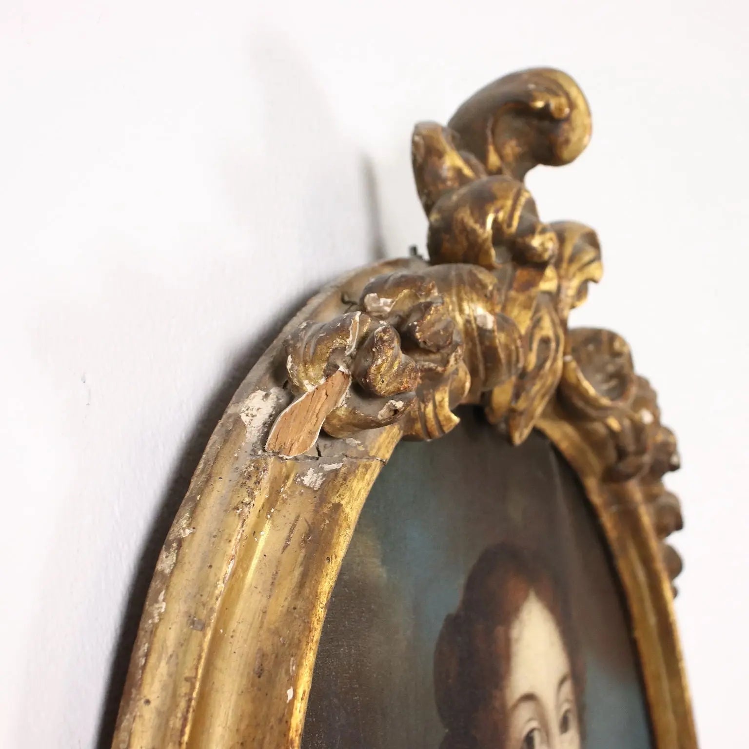 Female Portrait Oil on Canvas Italy XVIII Century | Art | Antique Painting