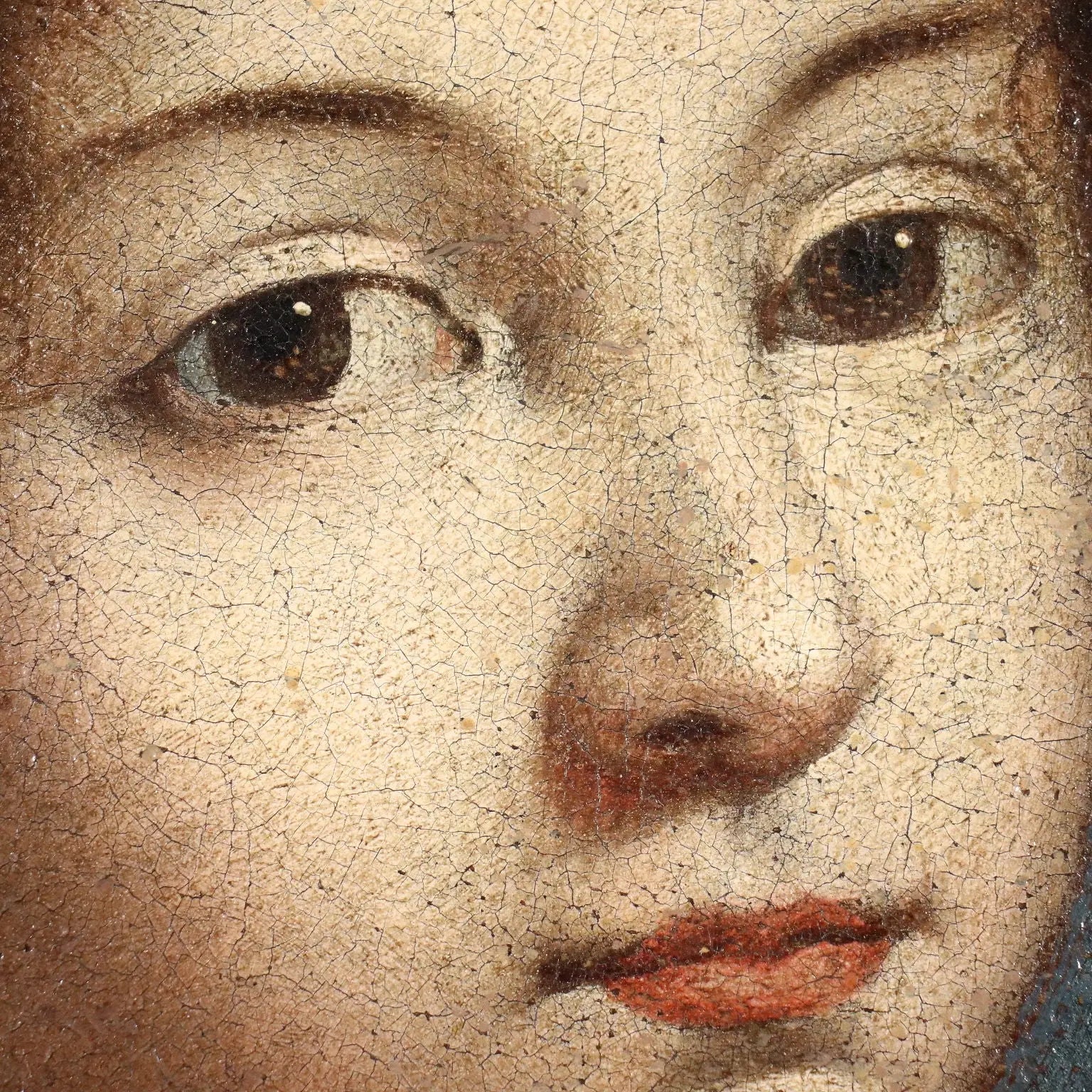 Female Portrait Oil on Canvas Italy XVIII Century | Art | Antique Painting