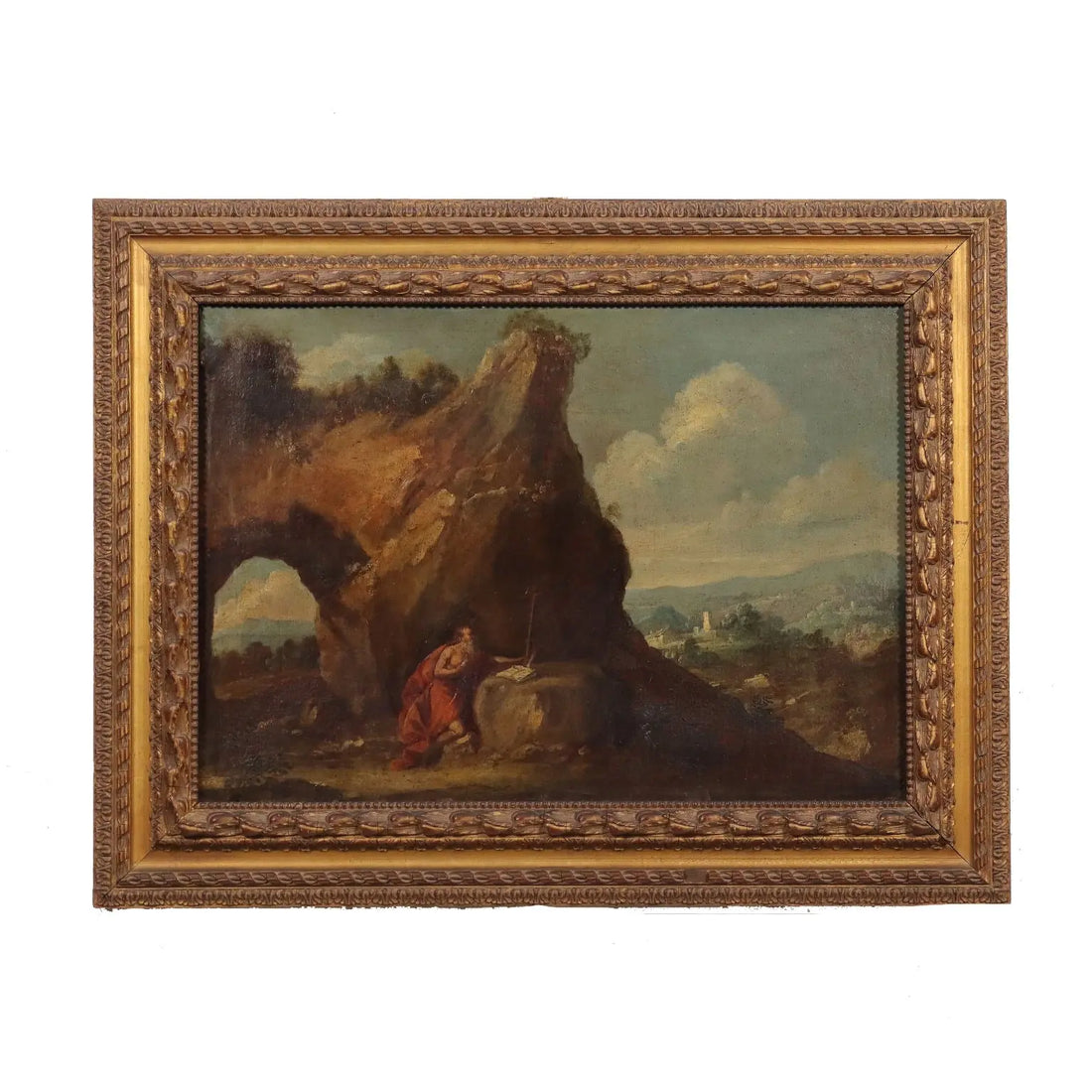 Oil on Canvas Religious Subject Italy XVII-XVIII Century | Art | Antique Painting