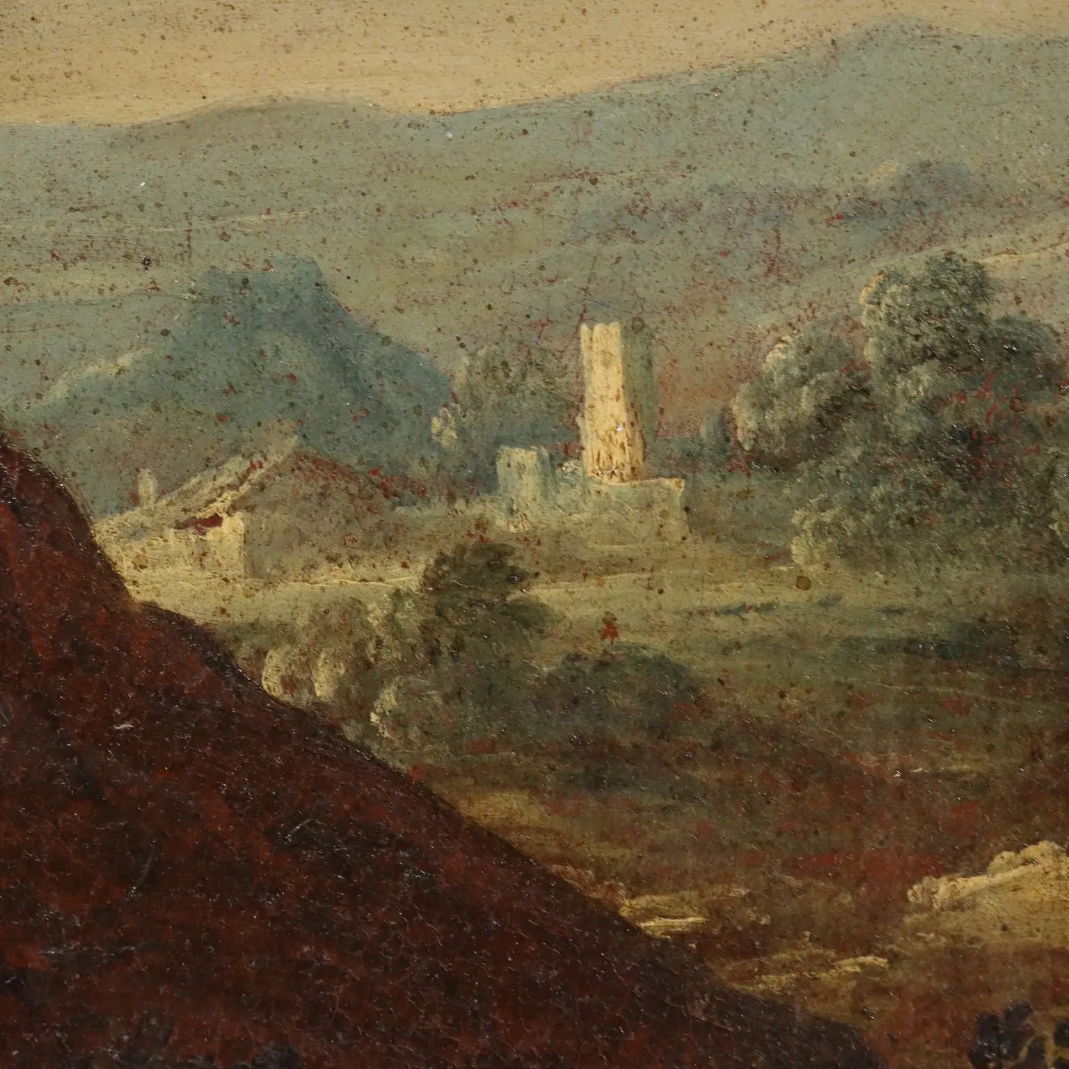 Oil on Canvas Religious Subject Italy XVII-XVIII Century | Art | Antique Painting