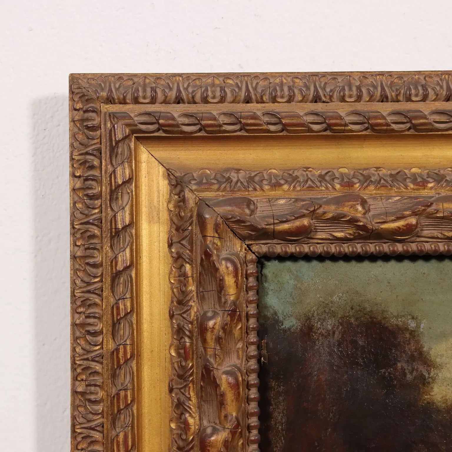 Oil on Canvas Religious Subject Italy XVII-XVIII Century | Art | Antique Painting