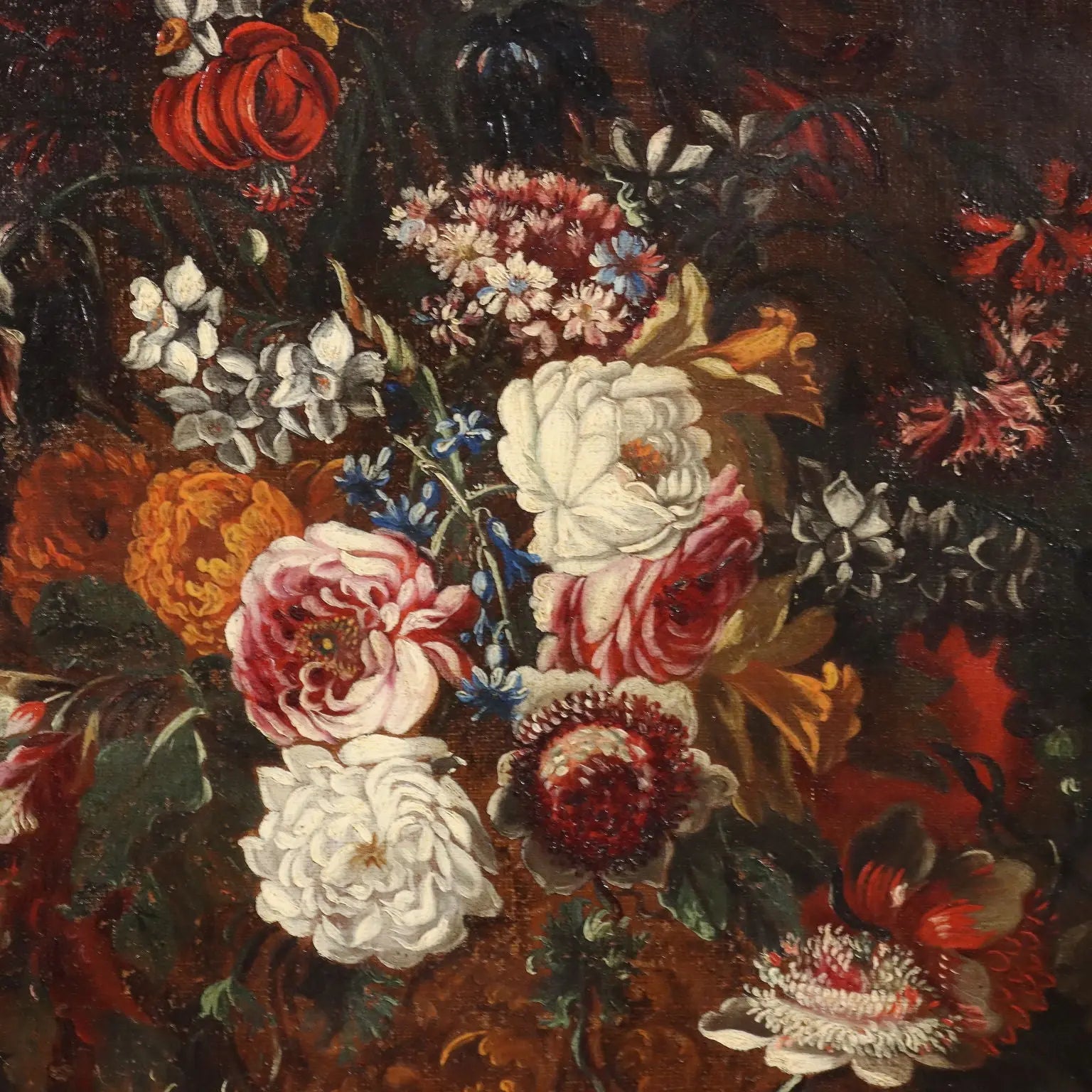 Oil on Canvas Still Life Italy XVII-XVIII Century | Art | Antique Painting