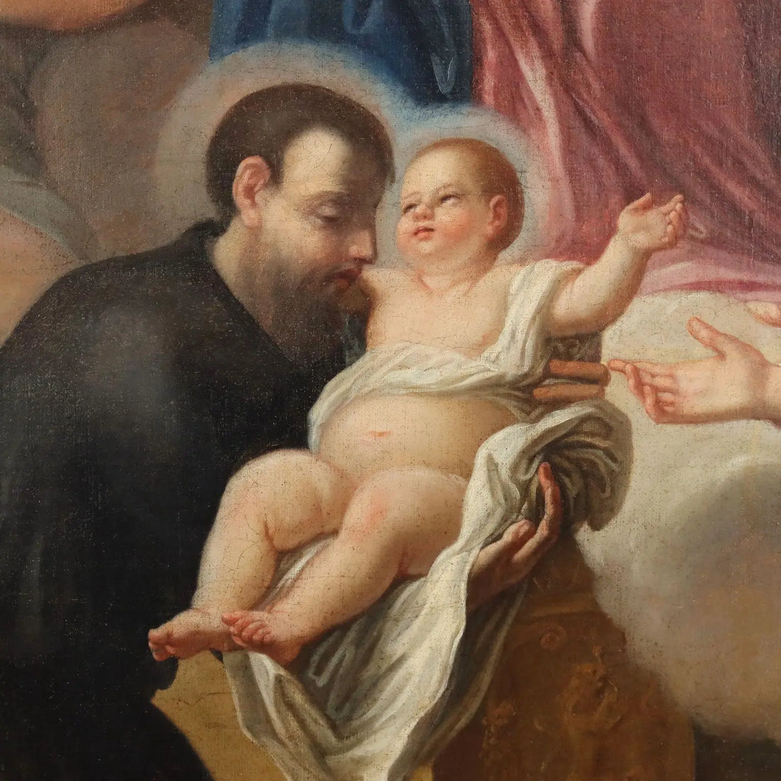 Religious Subject Oil on Canvas Italy XVII-XVIII Century | Art | Antique Painting