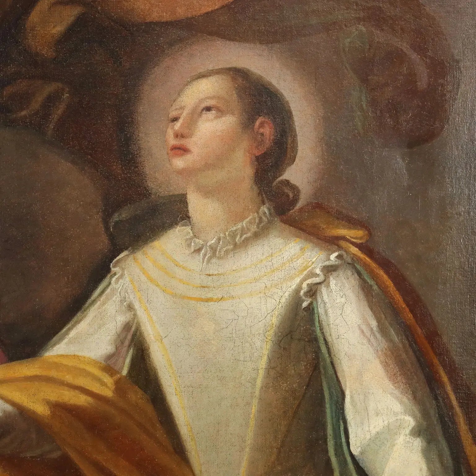 Religious Subject Oil on Canvas Italy XVII-XVIII Century | Art | Antique Painting