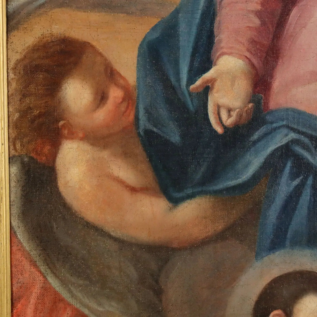Religious Subject Oil on Canvas Italy XVII-XVIII Century | Art | Antique Painting