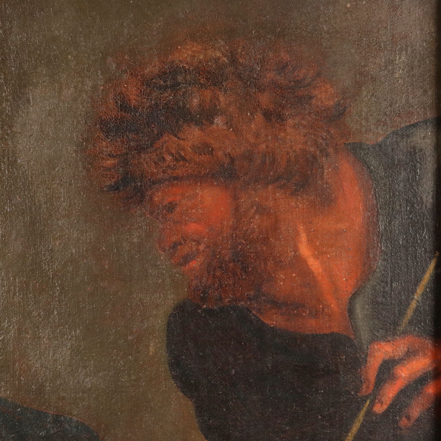 Religious Subject Oil on Canvas Italy XVII Century | Art  Antique Painting