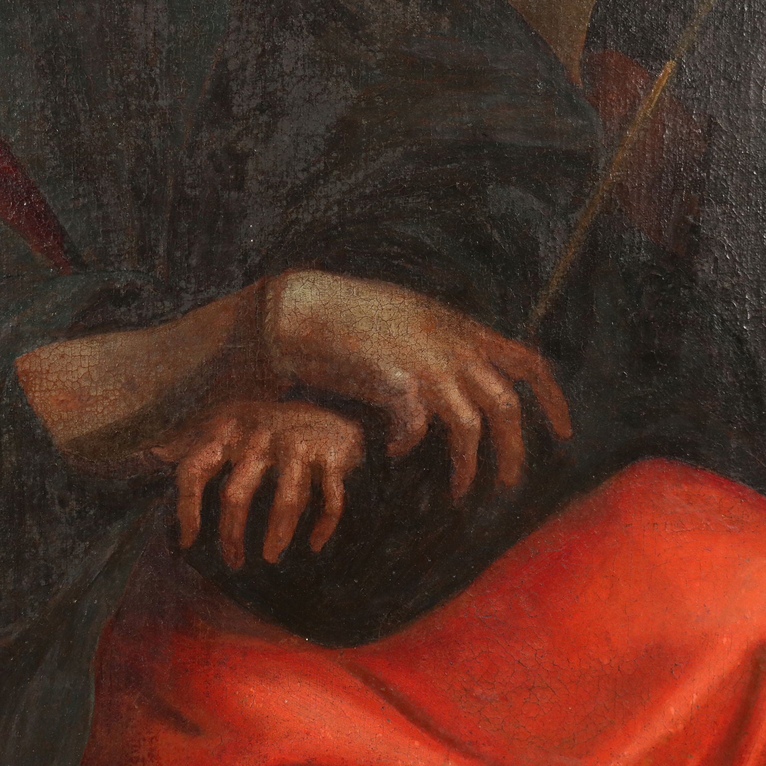 Religious Subject Oil on Canvas Italy XVII Century | Art  Antique Painting