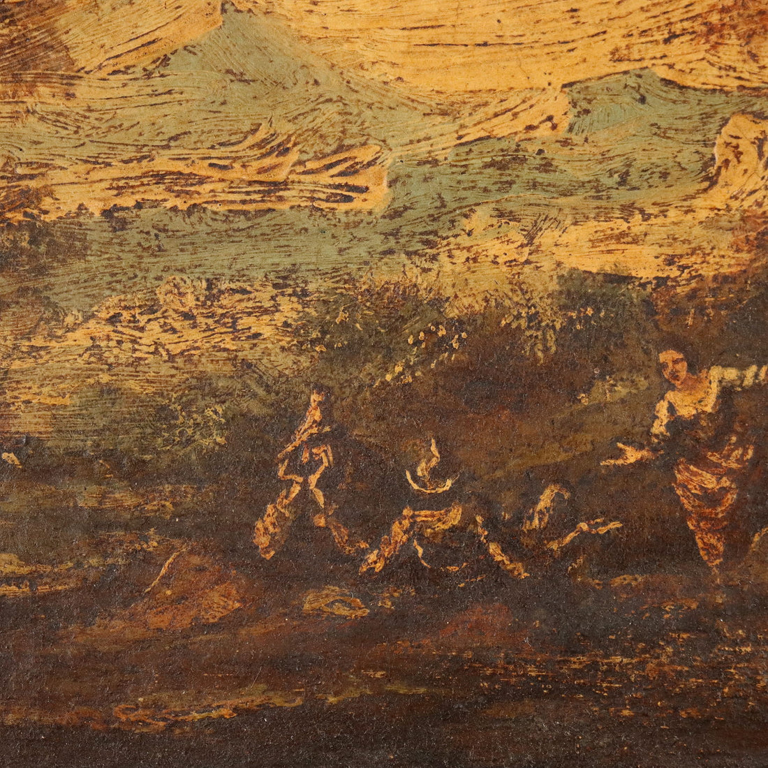 Antique Painting Landscape Oil on Canvas Italy XX Century | Art  Antique Painting