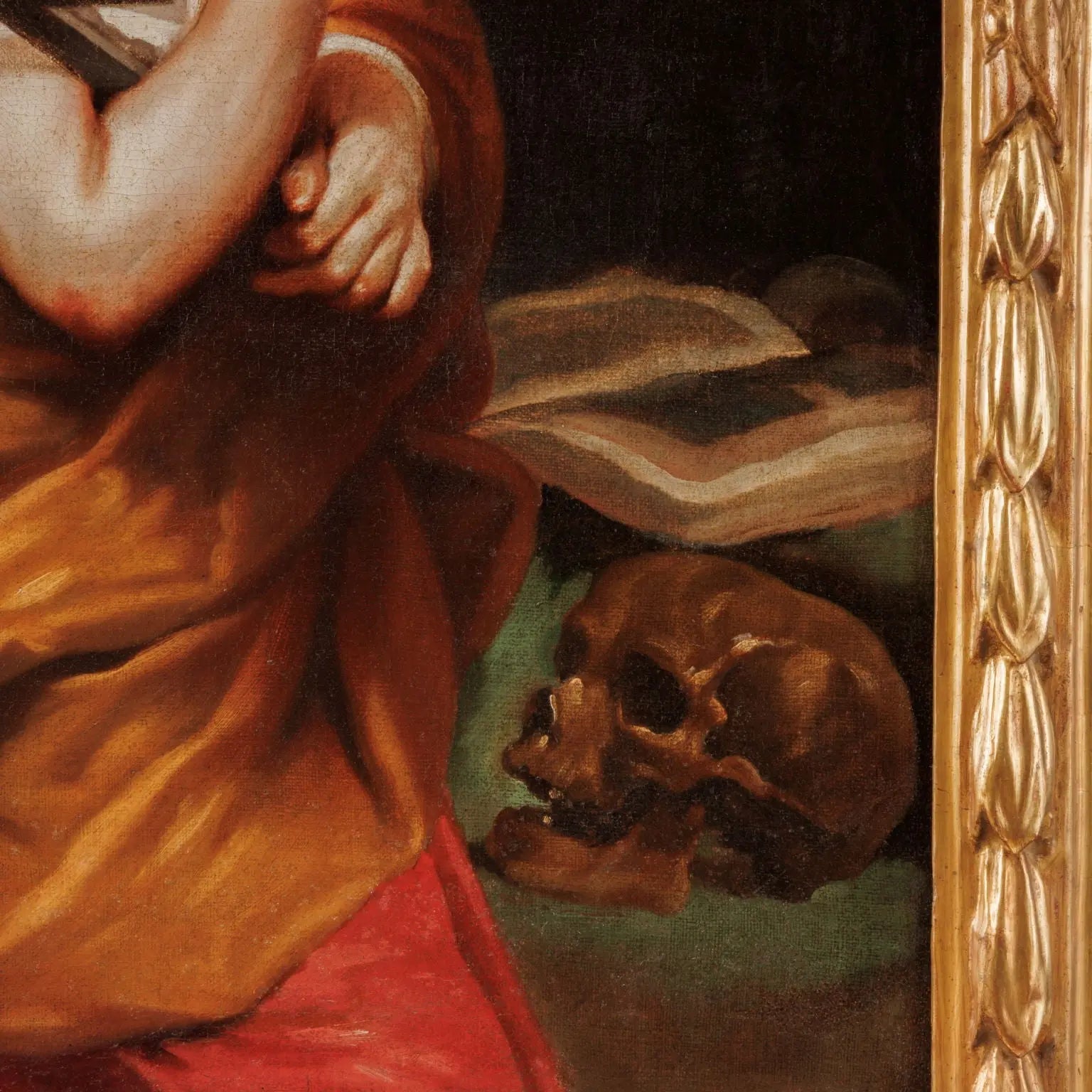 Antique Painting Religious Subject Oil on Canvas 1750 ca. - Penitent Magdalene, ca. 1750 | Art | Antique Painting