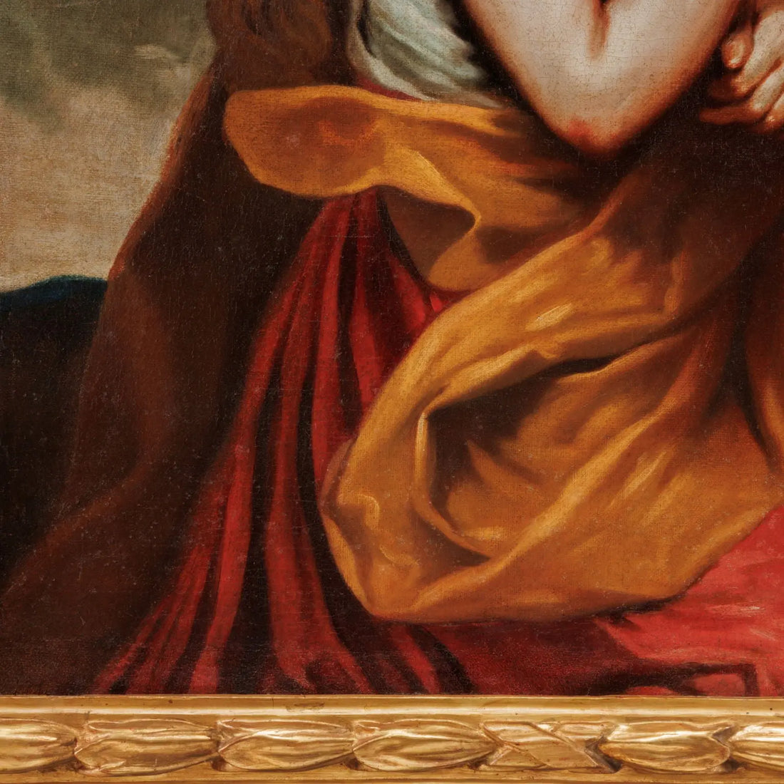 Antique Painting Religious Subject Oil on Canvas 1750 ca. - Penitent Magdalene, ca. 1750 | Art | Antique Painting