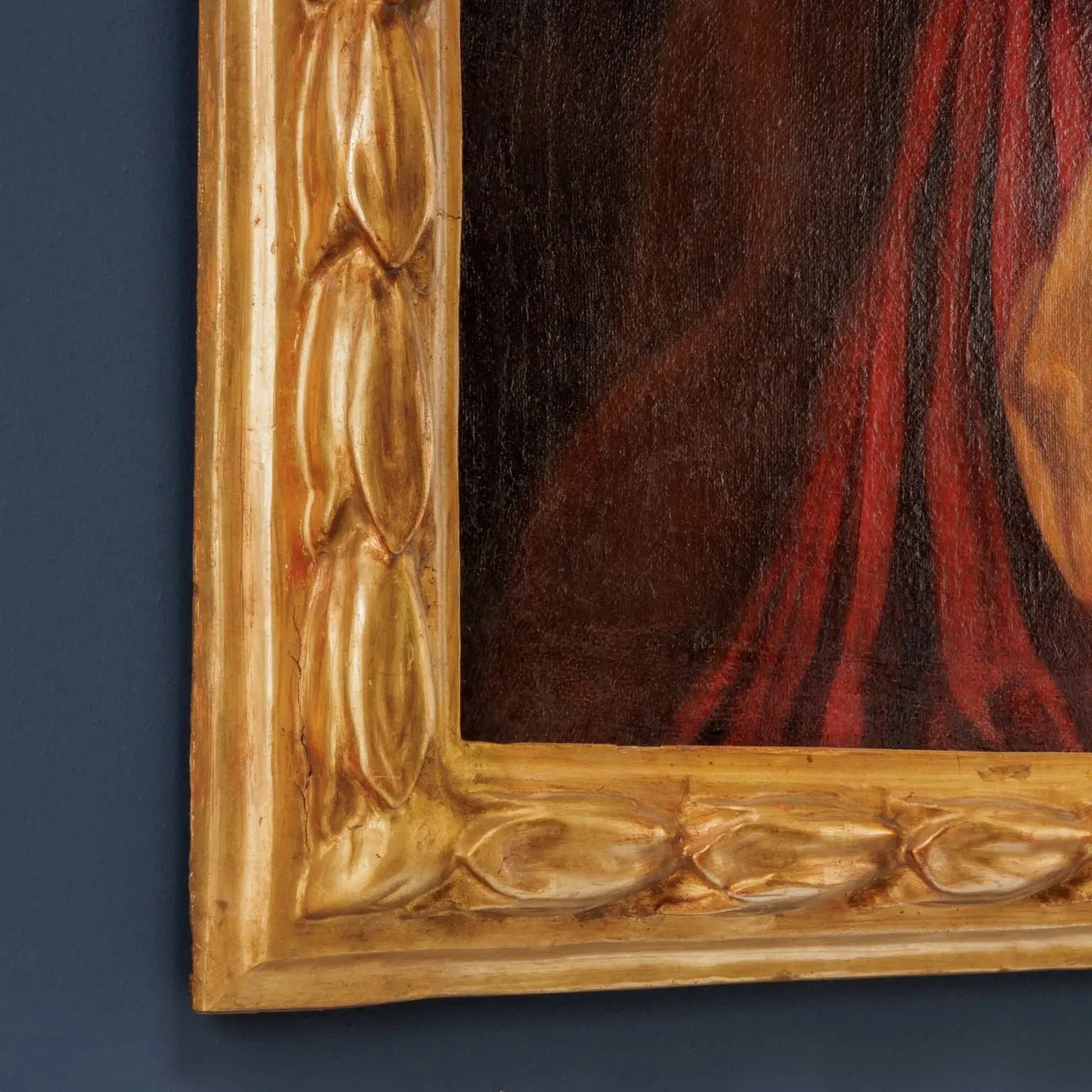 Antique Painting Religious Subject Oil on Canvas 1750 ca. - Penitent Magdalene, ca. 1750 | Art | Antique Painting