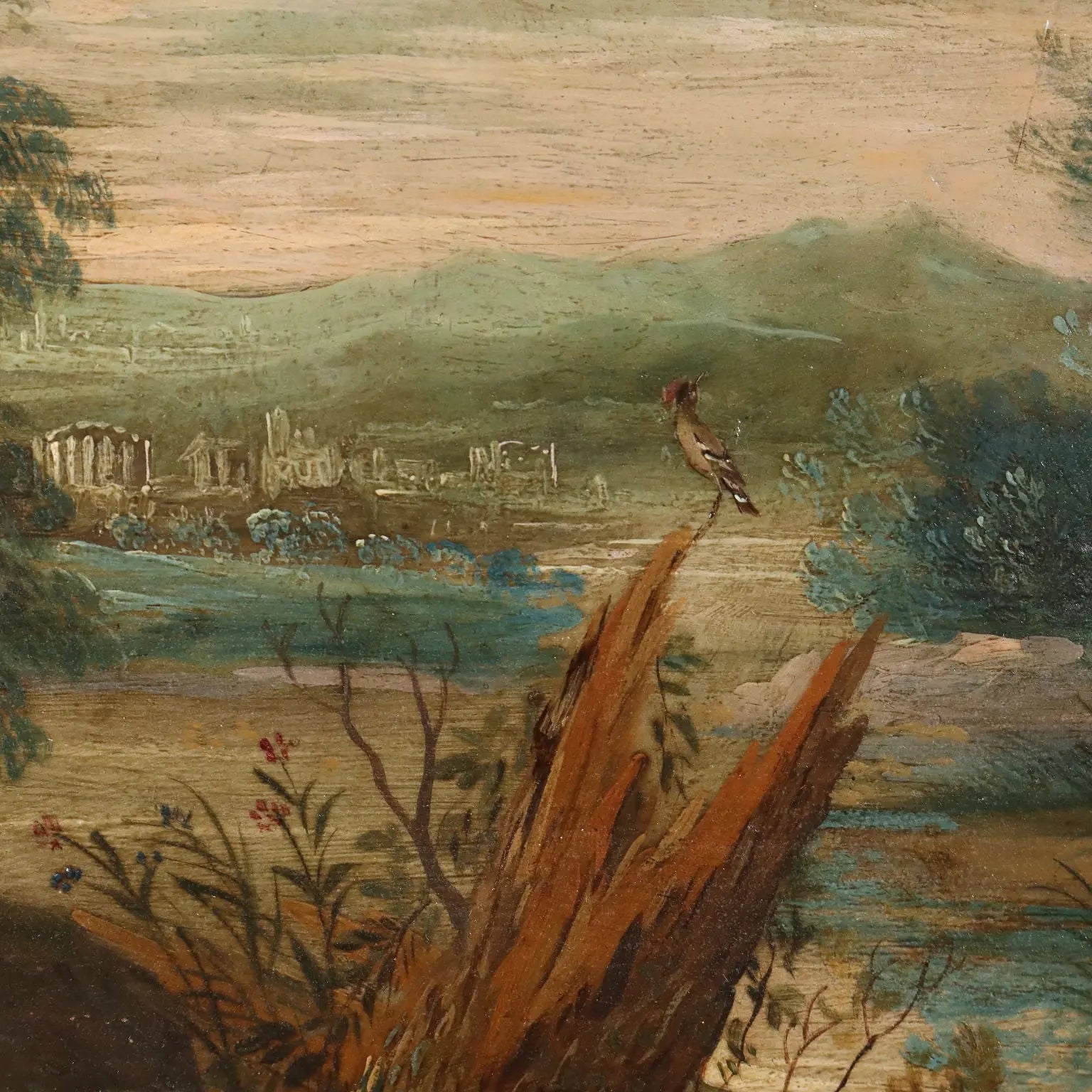 Ancient Painting Healing Scene '600 Oil on Copper | Art | Antique Painting