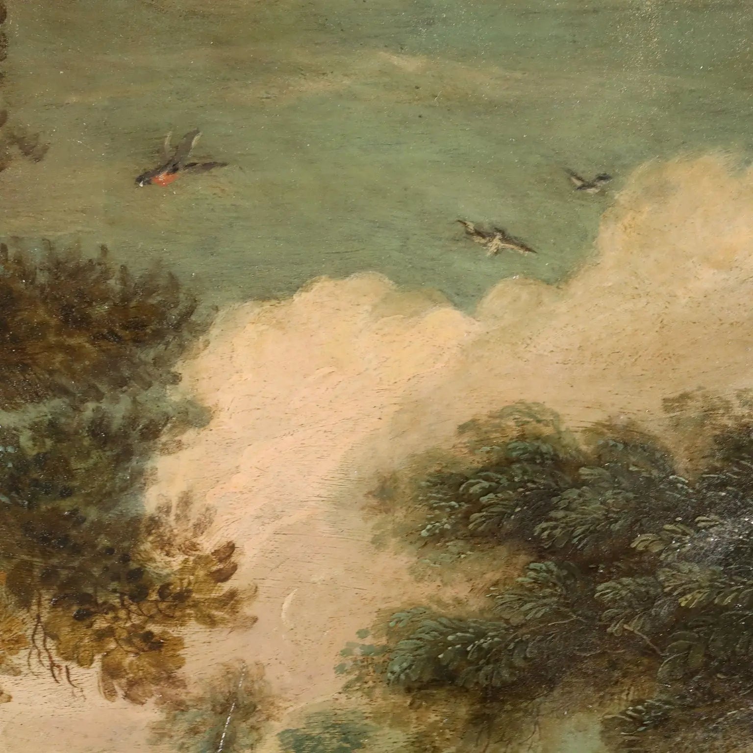 Ancient Painting Healing Scene '600 Oil on Copper | Art | Antique Painting