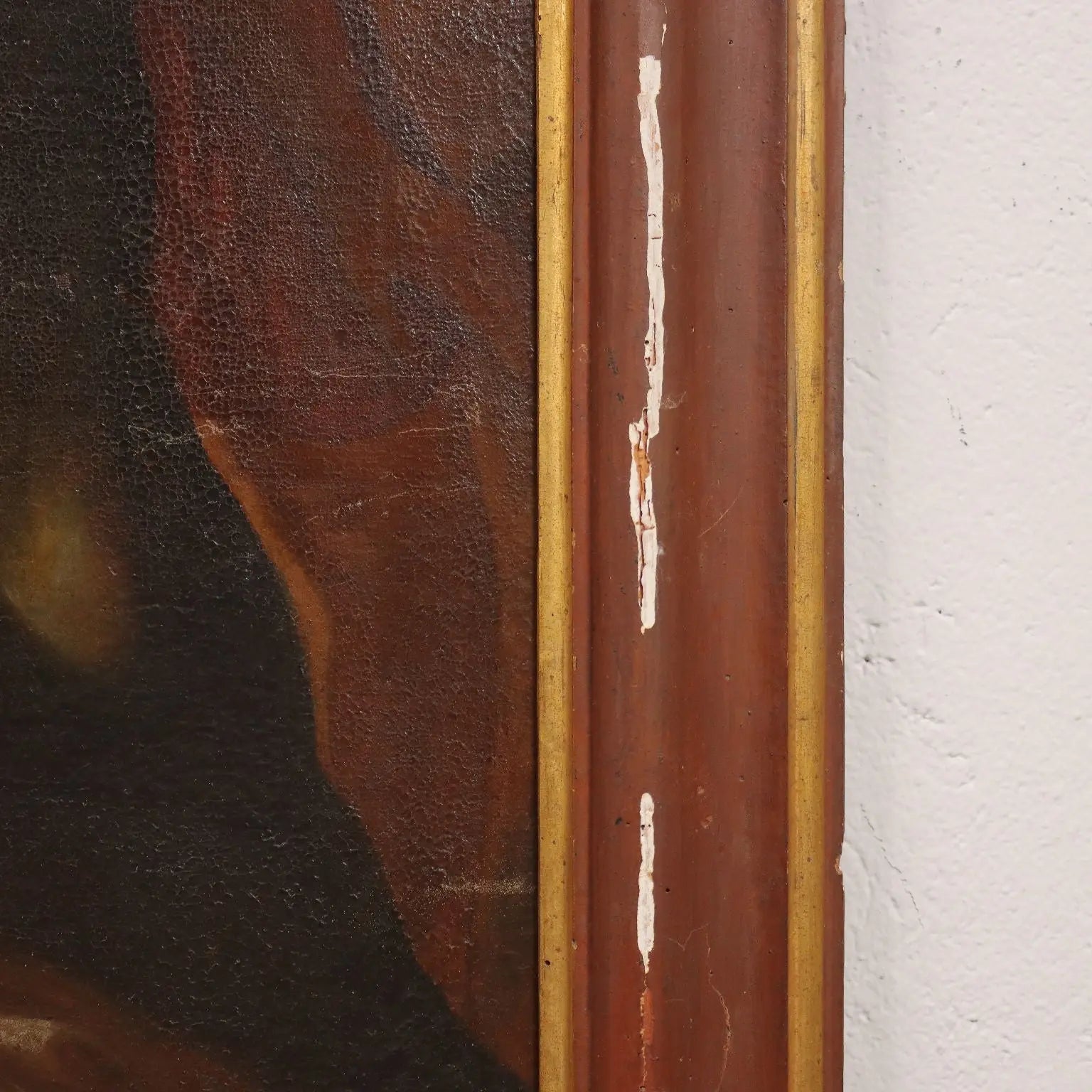 Antique Painting '600 The Rape of the Sabine Oil on Canvas Framed | Art | Antique Painting